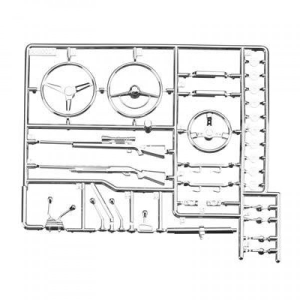 Axial Interior Details Parts Tree - Chrome