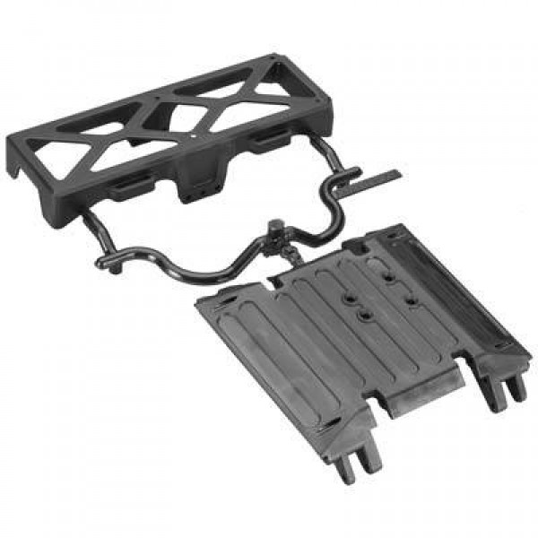 Axial Tube Frame Skid Plate & Battery Tray (Wraith)