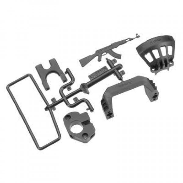 Axial EXO Chassis Component Mounts