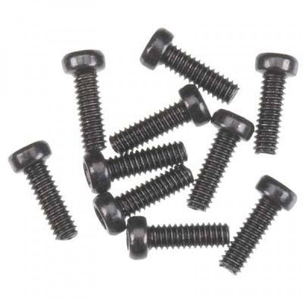 Axial M2x6mm Cap Head, Black (10)