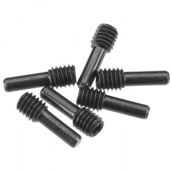 Axial Screw Shafts, M4x2.5x12mm (6)