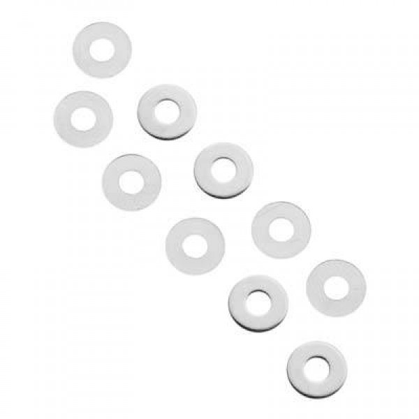 Axial Washers, 2.7x6.7x0.5mm - Silver (10)