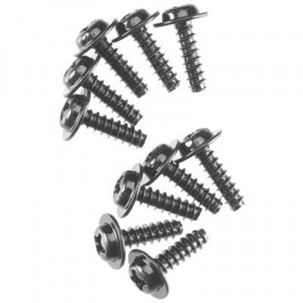 Axial M3x10mm Servo Flange Screws (10)