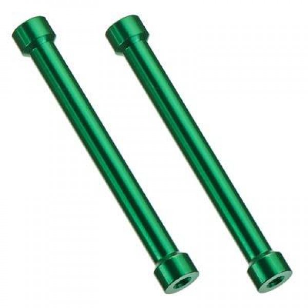 Axial M3 Threaded Posts, 7x55mm, Green (2)