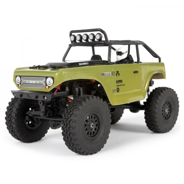 Axial SCX24 Deadbolt RTR 1/24 Brushed 4WD Crawler, Green