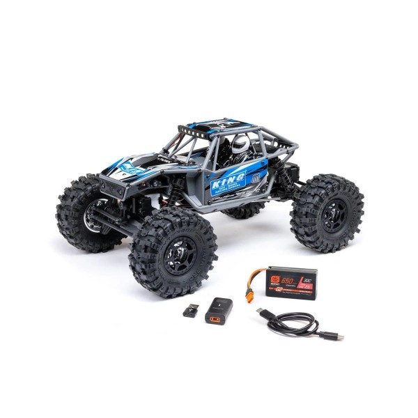Axial UTB18 Capra 4WS 1/18 4WD RTR, Blue