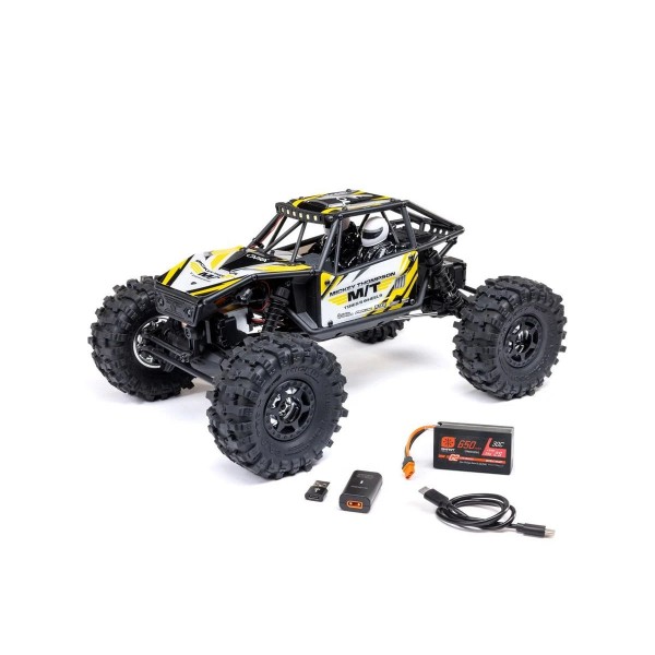 Axial UTB18 Capra 4WS 1/18 4WD RTR, Yellow