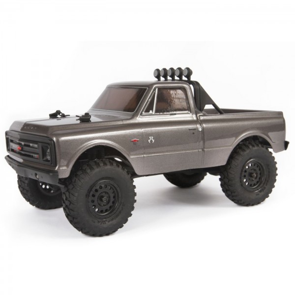 Axial 1/24 SCX24 1967 Chevrolet C10 4WD RTR Truck, Dark Silver