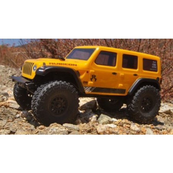 Axial SCX24 1/24 2019 Jeep Wrangler JLU CRC 4WD RTR Rock Crawler, Yellow