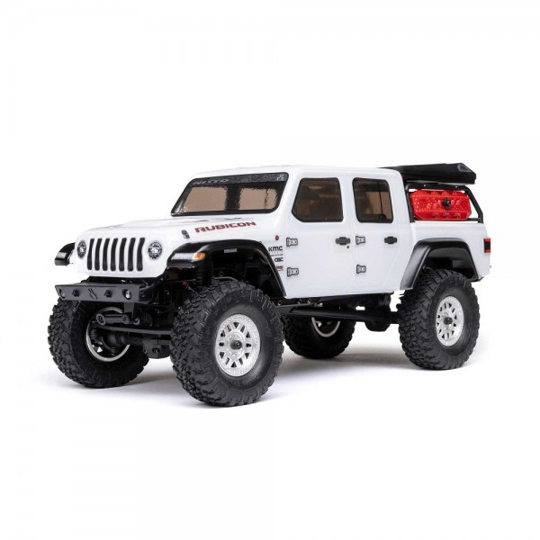 Axial SCX24 Jeep Gladiator 4WD Rock Crawler RTR, White