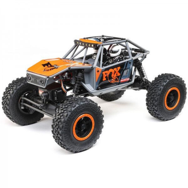 Axial UTB18 Capra, Fox Racing, Grey: 1/18 4WD RTRRTR