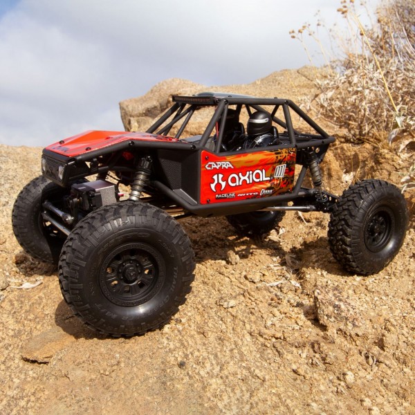 Axial 1/10 Capra 1.9 Unlimited 4WD RTR Trail Buggy, Red