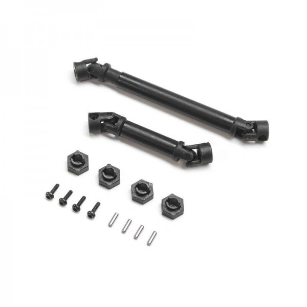 Axial Driveshaft Set, Short & XLong: SCX24