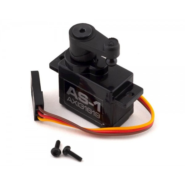 Axial AS-1 Micro Servo with Servo Horn, Servo Saver.
