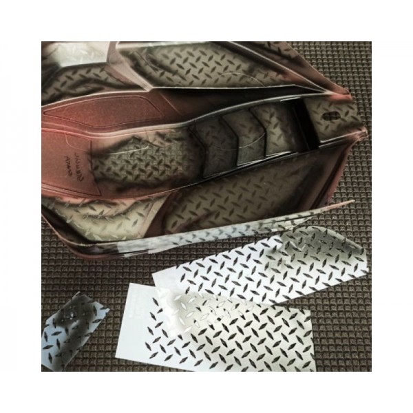 BittyDesign Vinyl Paint Stencil (Diamond Plate)