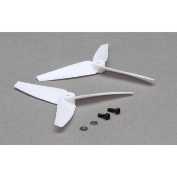 T/R Blade Set (2), Wht: 200SRX