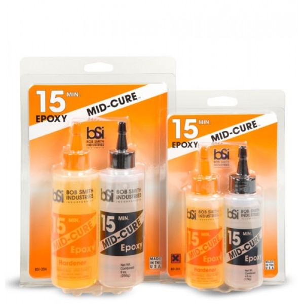 Bob Smith Industries Mid-Cure 15 Minute Epoxy, 4.5oz