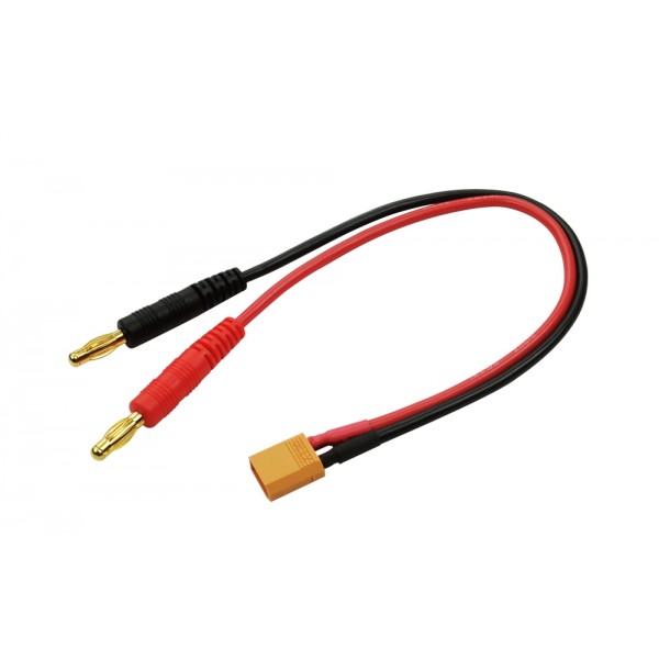Common Sense RC XT30 Charge Adapter w/ Banana Plugs