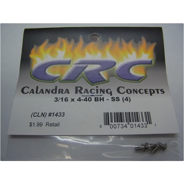 Calandra Racing Concepts 3/16 x 440 Button Head SS (4) CLN1433