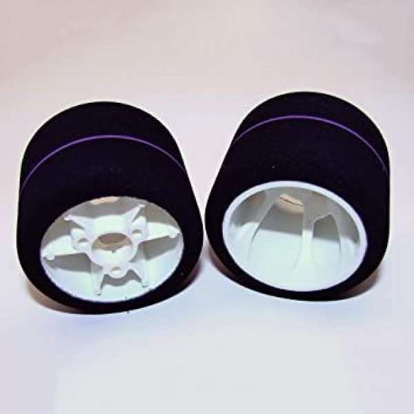 Calandra Racing Concepts WGT Stripe 1/12 Spec Rear Tires, Purple (2)