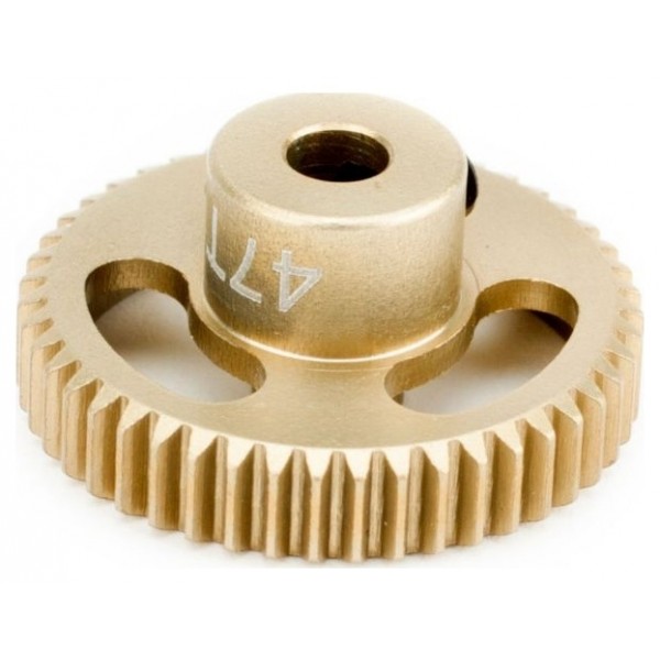 Calandra Racing Concepts 64 Pitch Pinion Gear, 47T, 7075 aluminum