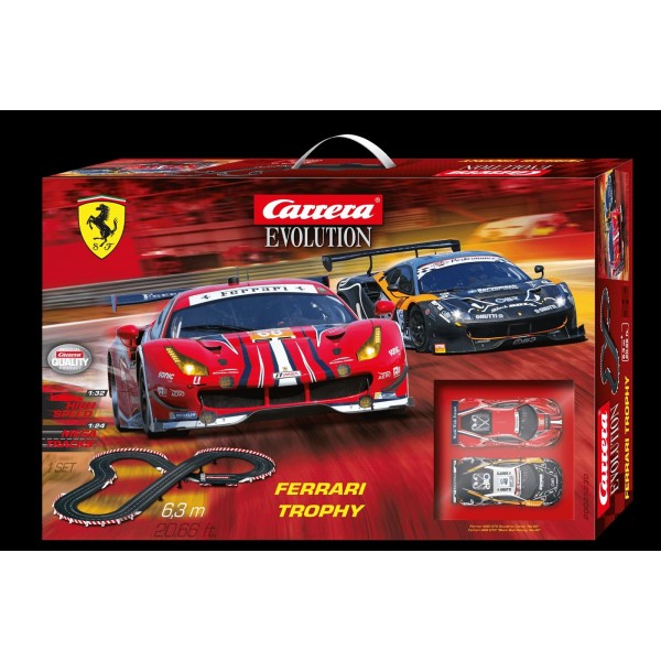 Carrera of America Ferrari Competition Set EVO 132