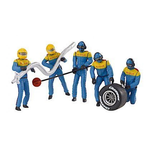 Carrera of America Set of Mechanic Figures (Blue/Yellow)