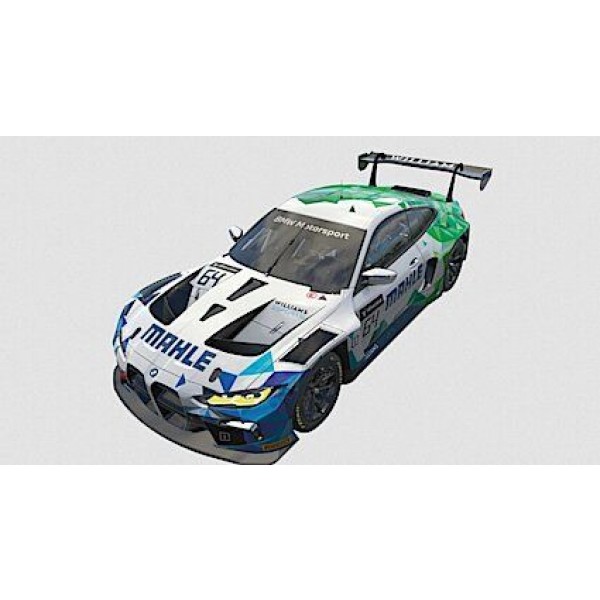 Carrera of America BMW M4 GT3 "Mahle Racing Team", Nürburgring Long Distance Series, Digital 1/24 w/light