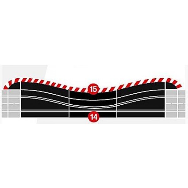Carrera of America Chicane for Digital 124/132, Digital 132/124, Evolution, Exclusiv