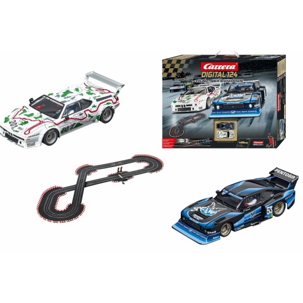 Carrera of America Youngtimer Showdown Set, Digital 1/24 w/Wireless Controllers
