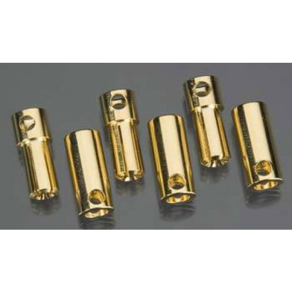 Castle Creations 5.5mm Bullet Connector, 13G/10G 150A (3)