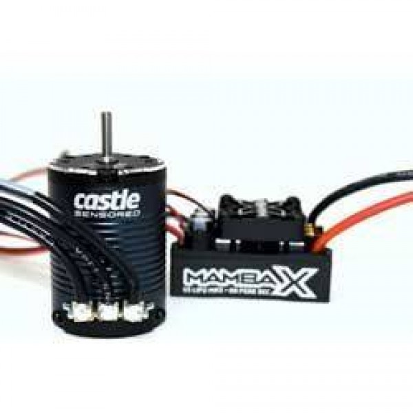 MAMBA X, 25.2V ESC & 3800kv Sensored Brushless Motor Combo