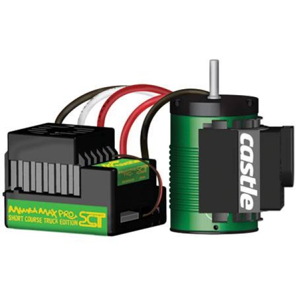 Castle Creations 1/10 Max Pro SCT Combo ESC 1410 Motor 3800kV 5mm