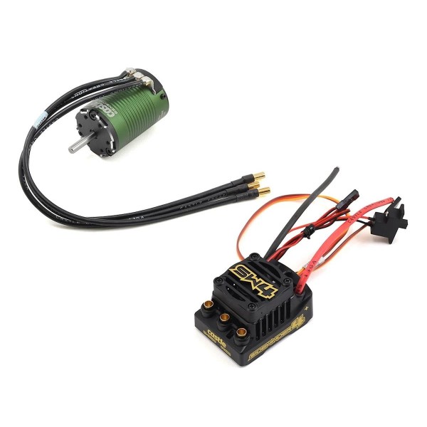 Castle Creations SW4 12.6V2A BEC WP SL ESC 3800kv 5mm Sensor Motor