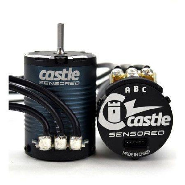 Castle Creations 4-Pole Sensored Brushless Motor, 1406-2850kV