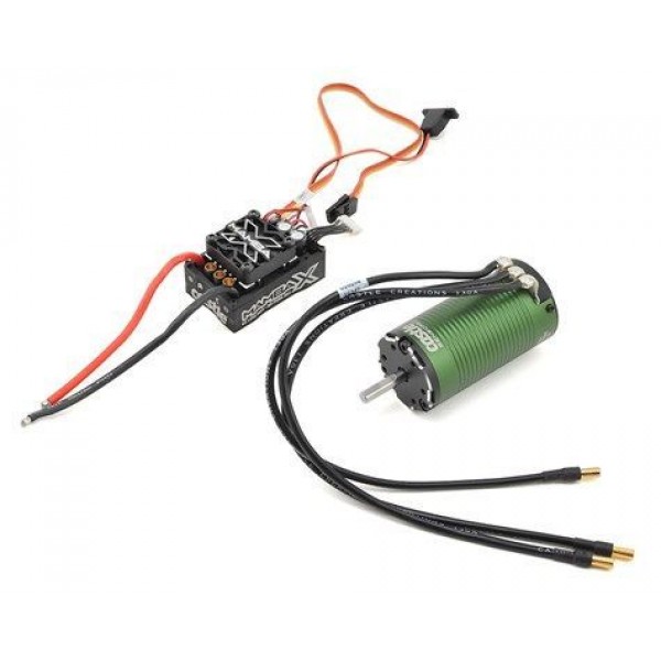 Castle Creations Mamba X SCT Sensored Waterproof Brushless & 1415 2400Kv Sensored motor Combo 