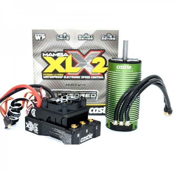 Castle Creations Mamba XLX 2 1/5 20A BEC Sensored Brushless ESC & 800kV Motor