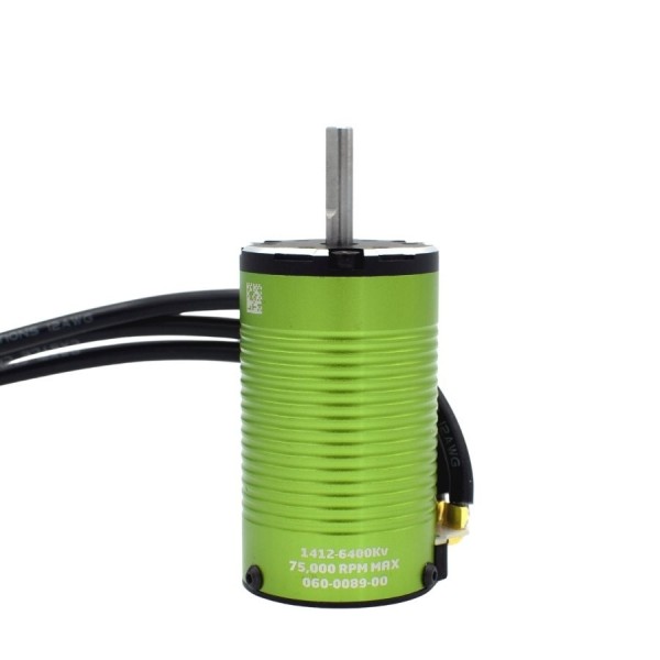 Castle Creations 1412-6400KV Sensored 4-Pole Brushless No Prep Drag Motor