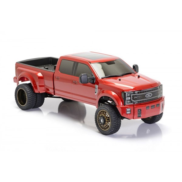CEN Racing Ford F450 1/10 4WD Solid Axle RTR Dually Truck, Red Candy Apple