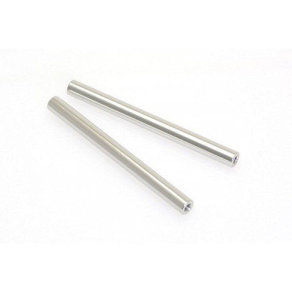 Cen Racing M3x69mm Threaded Silver Aluminum Links (Ford F450 SD) (2)