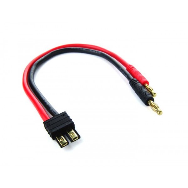 Common Sense RC Traxxas Charge Adapter with Banana Plugs