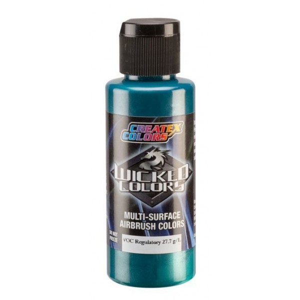 Createx Wicked Colors Pearl Green, 2 oz.