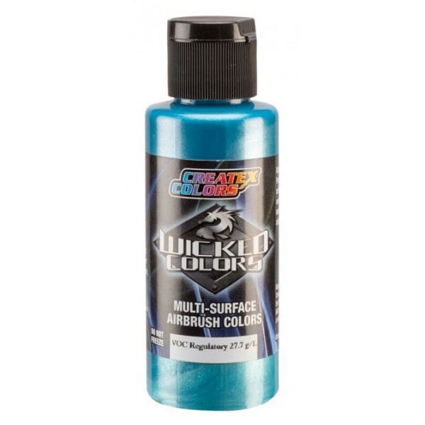 Createx Wicked Colors Pearl Teal, 2 oz.