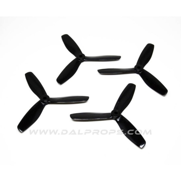 5x4.5 DAL Tri-Prop: Black 4pk