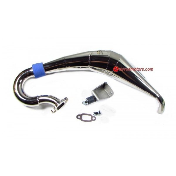 Dave's Discount Motors Bartolone 32cc Tuned Pipe, Chrome (Losi 5ive)