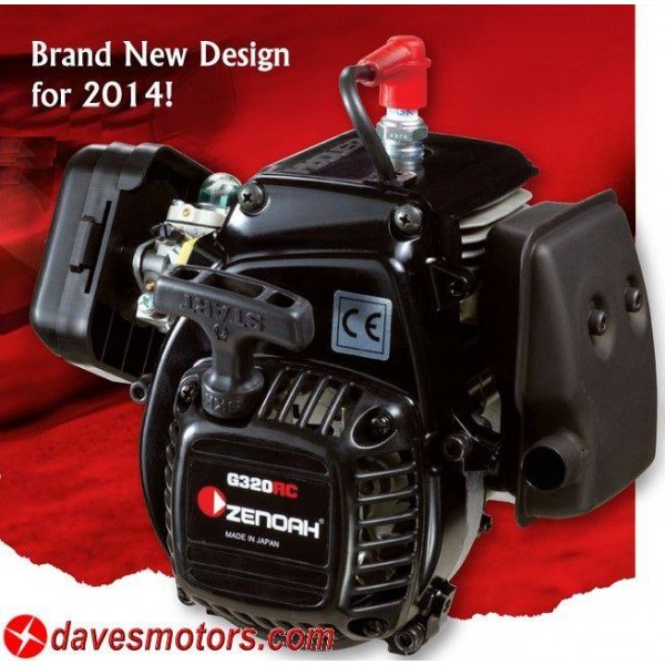 ESP Modified Zenoah "G340RC" 34.02cc 4-Bolt Engine - Complete with Clutch