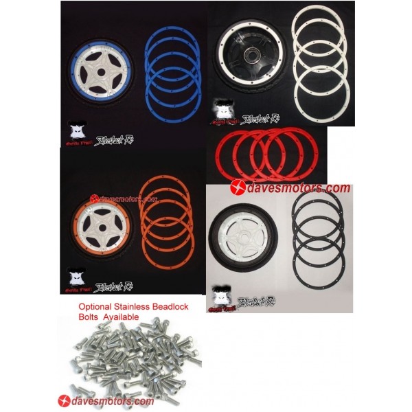 Silverback-RC Heavy Duty Nylon INNER Beadlocks (5B/5T)
