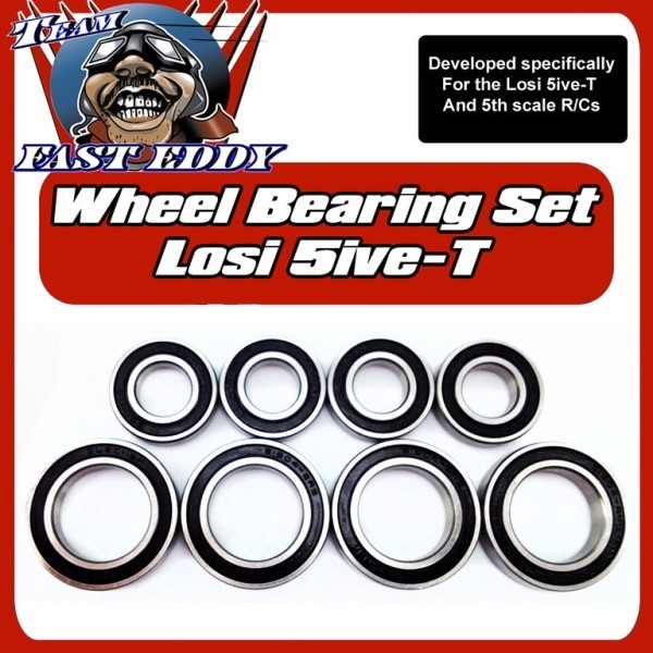 FastEddy Losi 5iveT Wheel Beari