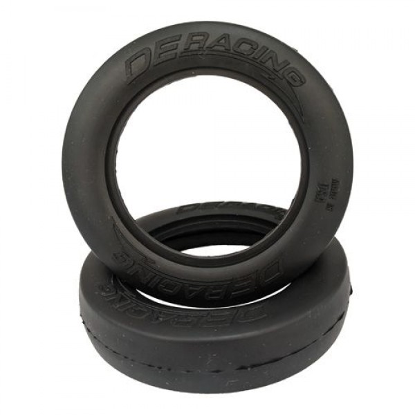 DE Racing Accelerator LP  Drag Racing Front Tires, Clay (4)