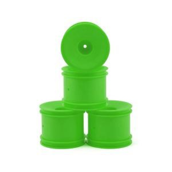 DE Racing Speedline 2.2" Stadium Truck Wheels, Green (T5M-T6.1) (4)